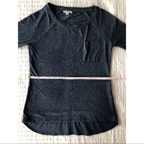 ONLY Navy Blue Long Sleeve Shirt - Picture 6 of 10